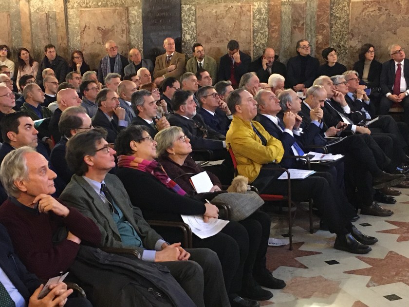 024 Convegno Acque Alte a Venezia la soluzione MoSE - 8 febbraio 2020 CNI Ordine e Collegio Ingegneri Venezia FOIV in Ateneo Veneto