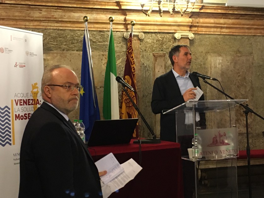 04 Convegno Acque Alte a Venezia la soluzione MoSE - 8 febbraio 2020 CNI Ordine e Collegio Ingegneri Venezia FOIV in Ateneo Veneto