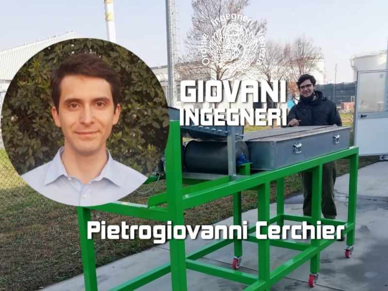 GIOVANI INGEGNERI, Pietrogiovanni Cerchier e la start-up tecnologica che recupera i pannelli fotovoltaici